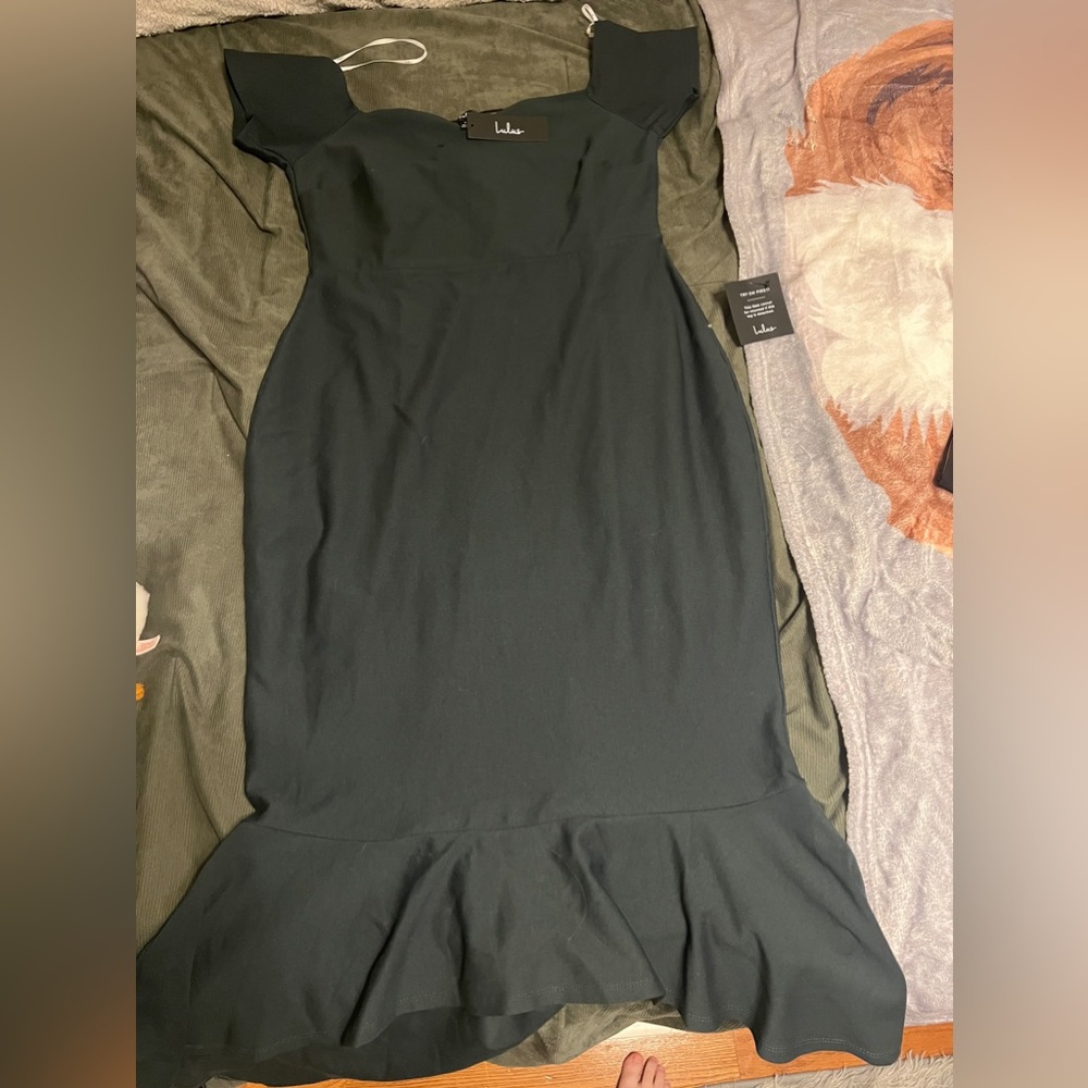 Green dress